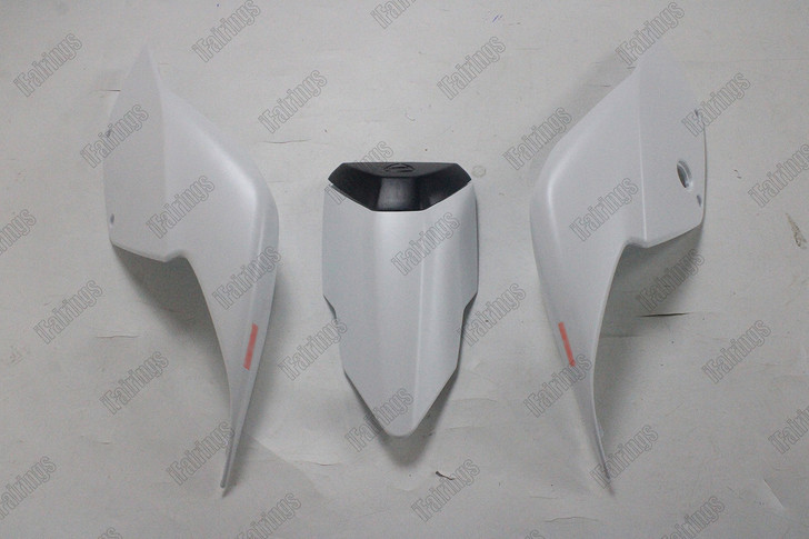 Ducati 899 1199 Panigale matte white tail fairing