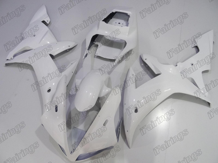 2002 2003 Yamaha YZF-R1 pearl white fairings