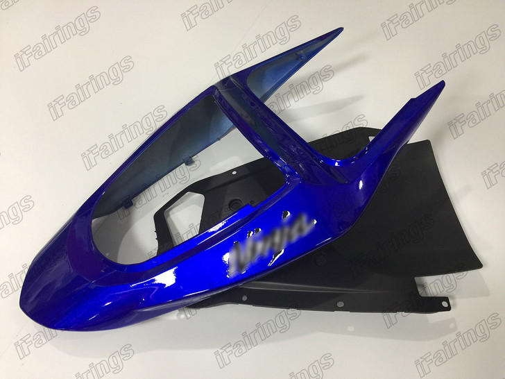 2003 2004 Kawasaki Ninja ZX-6R ZX-6RR 636 blue tail fairing