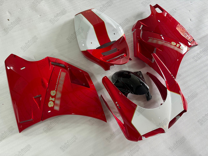 Ducati 748/916/996/998 factory bodywork in red_black