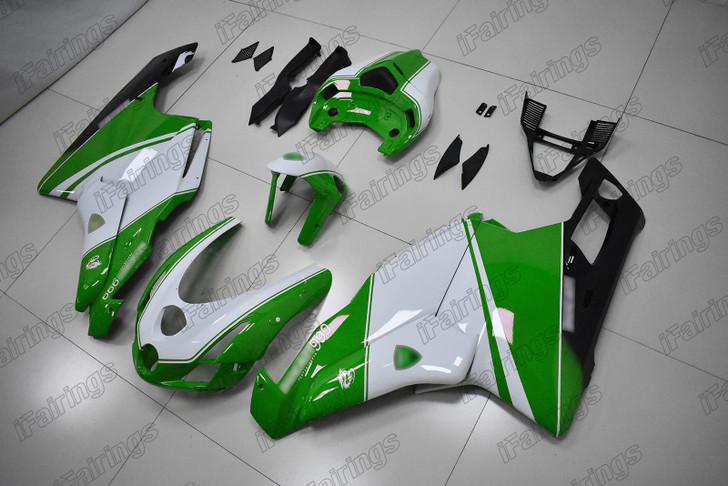 2003 2004 Ducati 749 999 white and green fairing