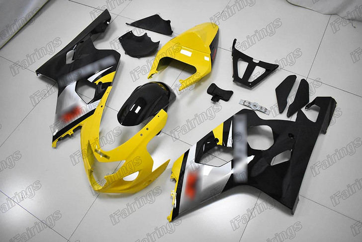 2004 2005 Suzuki GSXR 600/750 OEM Fairing yellow and black