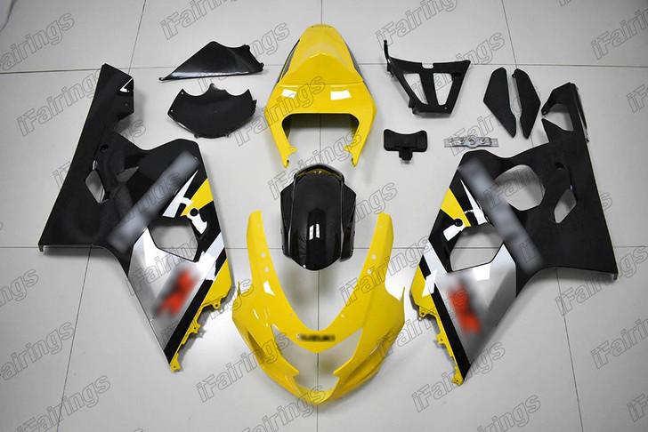 2004 2005 Suzuki GSXR 600/750 original fairing yellow silver and black