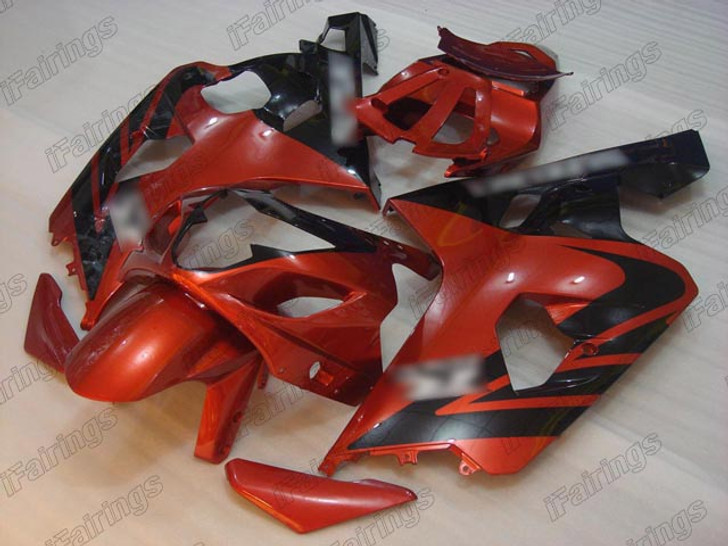 2004 2005 Suzuki GSXR 600/750 orange and black fairing