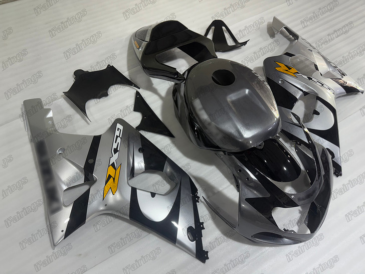 2000 2001 2002 Suzuki GSX-R1000 K1 K2 gray silver and black body kit