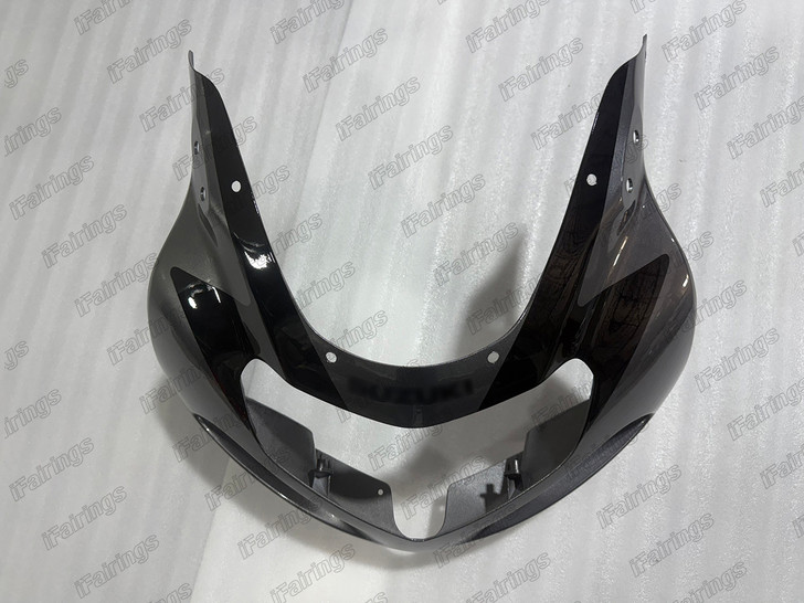 2000 2001 2002 Suzuki GSX-R1000 K1 K2 gray silver and black cowling
