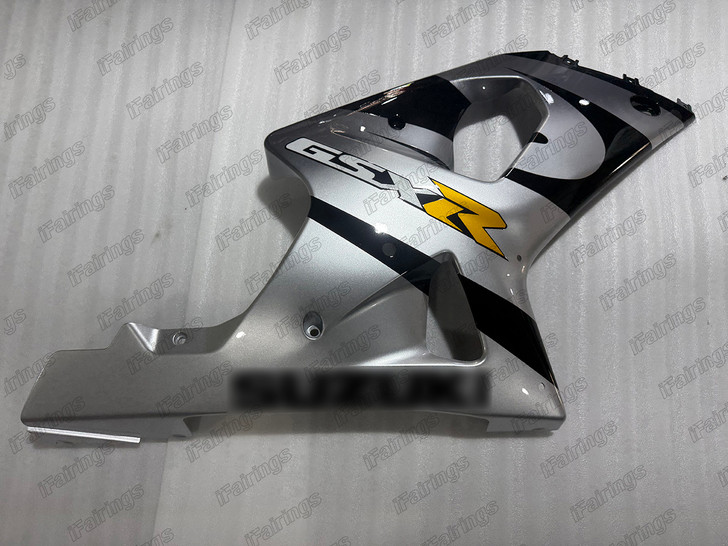 2000 2001 2002 Suzuki GSX-R1000 K1 K2 gray silver and black plastic kit