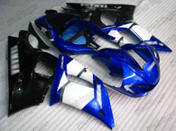 1999 2000 2001 2002 Yamaha YZF-R6 blue white and black fairings