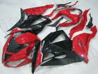 2013 2014 2015 2016 2017 2018 Kawasaki Ninja ZX6R ZX6RR red and black fairings