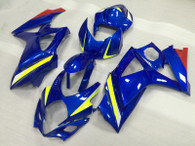 2007 2008 Suzuki GSX-R1000 blue fairing