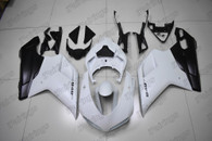 Ducati 848 1098 1198 OEM fairing white and black