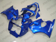 2001 2002 Kawasaki Ninja ZX-6R ZX-6RR 636 blue fairings