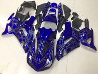 2006 2007 2008 2009 2010 2011 Kawasaki Ninja ZX-14 ZZR1400 blue fairings