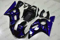 1999 2000 2001 2002 Yamaha YZF-R6 blue flame fairings