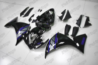 2012 2013 2014 Yamaha YZF R1 50th gloss pearl black fairing and bodywork
