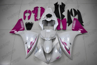 2009 2010 2011 Yamaha YZF R1 pink and white fairing