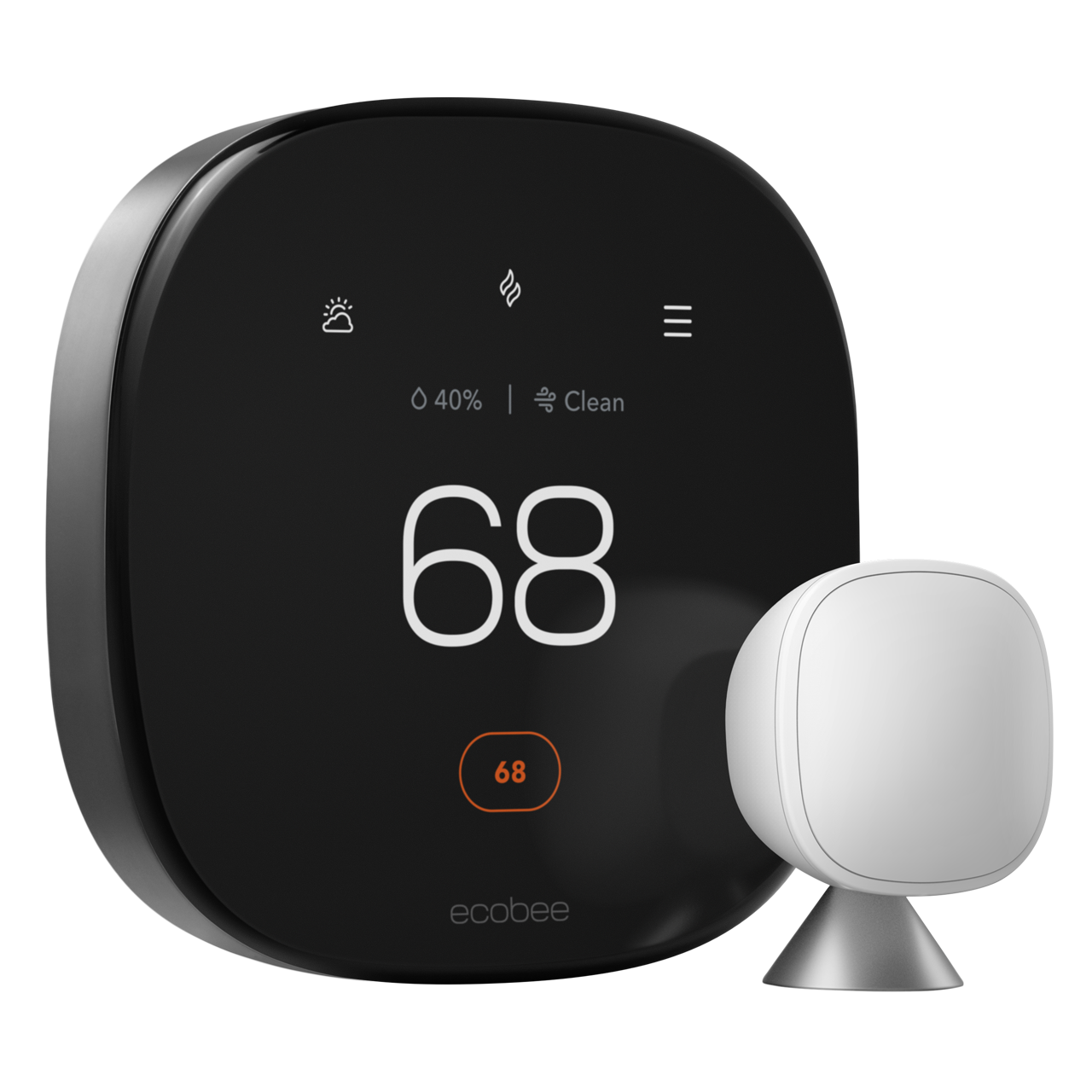 Side view of ecobee Smart Thermostat Premium