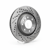 Cross-Drilled Performance Rotor Front