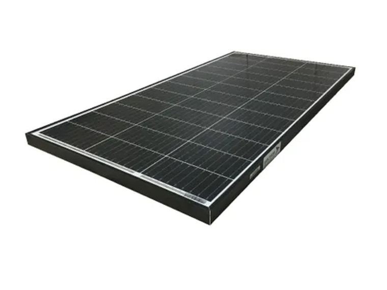 100watt solar panel black frame