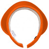 Orange Slide On Visor