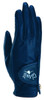 Navy Clear Dot Golf Glove