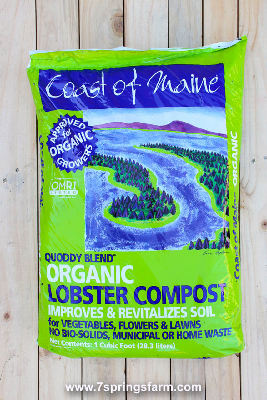 Coast Of Maine Quoddy Blend Lobster Compost 1 Cu Ft Bag