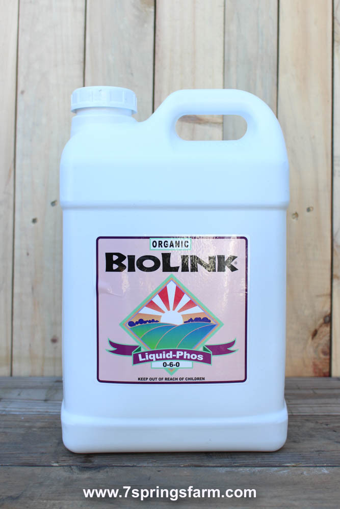 Biolink Liquid Phosphorus fertilizer 060, 2.5 gallon jug