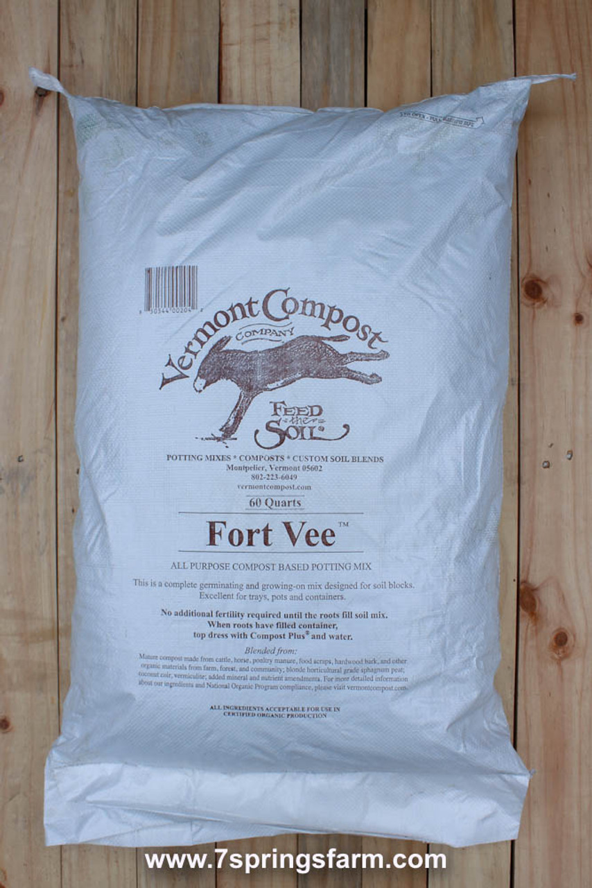 Vermont Compost Company S Fort Vee Potting Soil In 60 Quart Bag