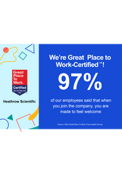 Three Years Strong: Heathrow Scientific Is a Great Place to Work® (Again!)