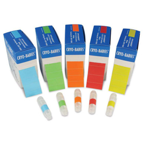 Heathrow Scientific TOUGH-SPOTS® ROLL LABELS - 15 mL TUBES