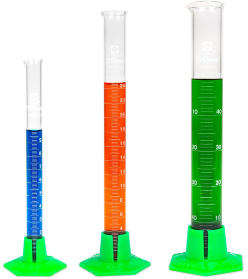 Graduated Cylinders VEE GEE Scientific Products GRADUATED CYLINDERS STUDENT GRADE 2086 76082.1717551998