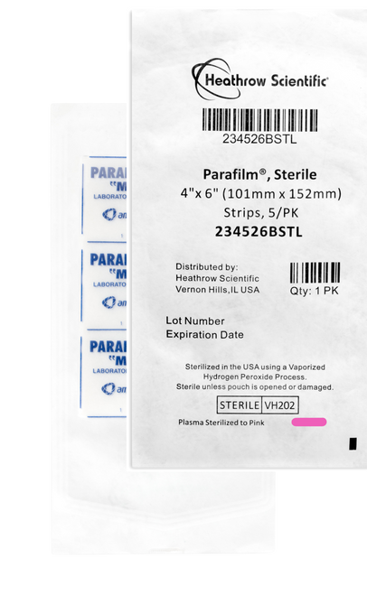 sterile parafilm pouch
