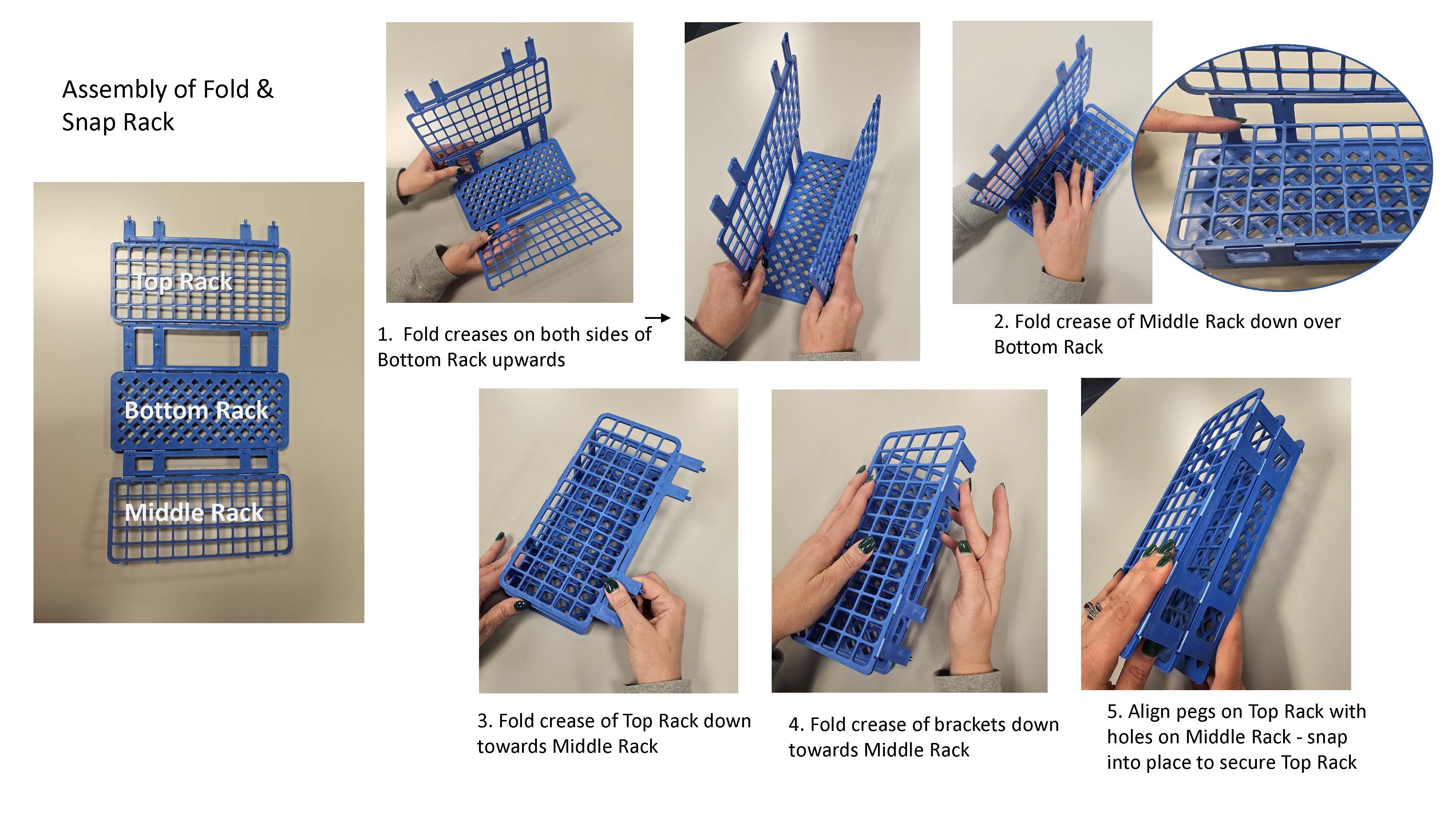 Plastic Tube Racks
