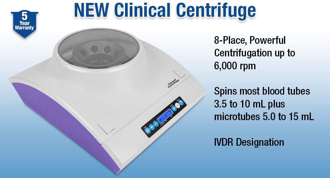 Heathrow Scientific Clinical Centrifuge Banner