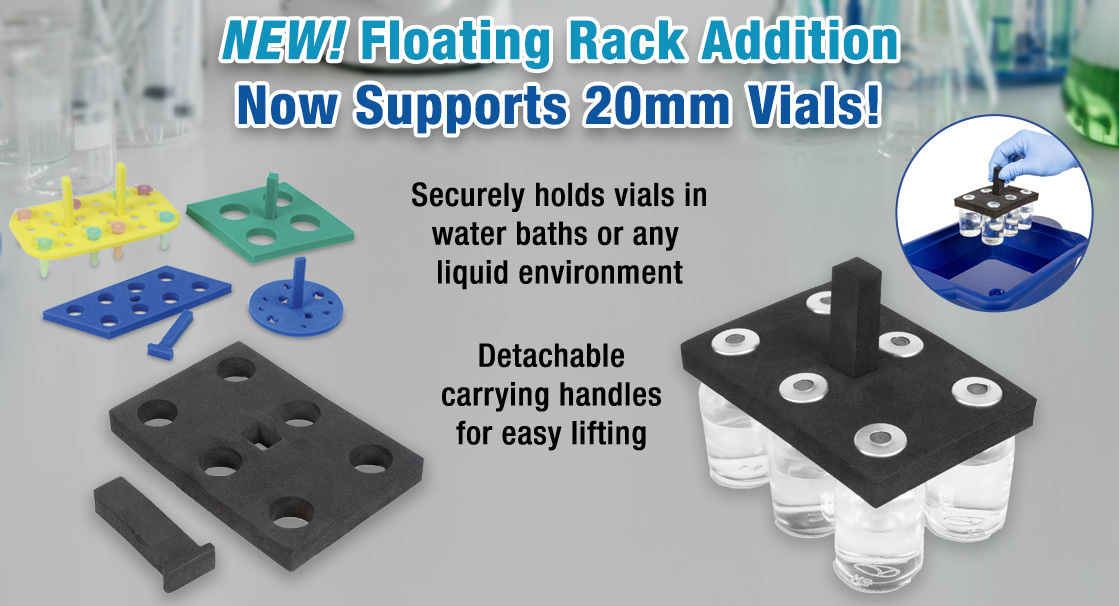 Floating Vial Rack