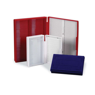 25-Place Microscope Slide Boxes