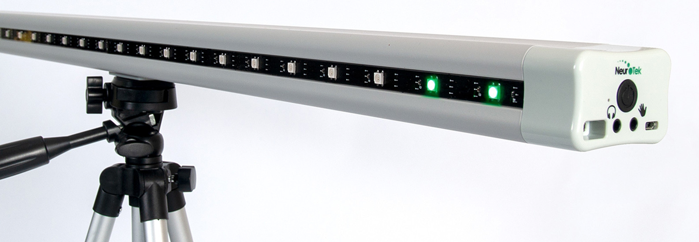 Close-up of NeuroTek light bar