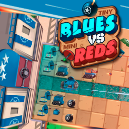 Tiny Blues vs. Mini Reds - WildTangent Games