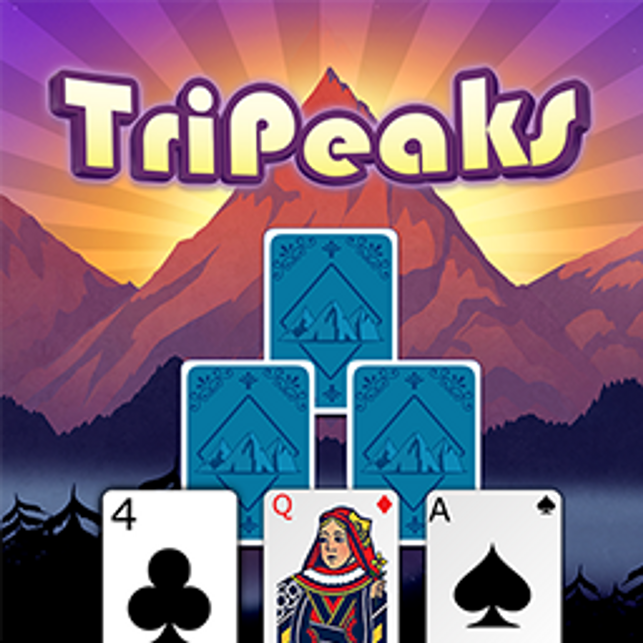 TriPeaks Solitaire with Themes