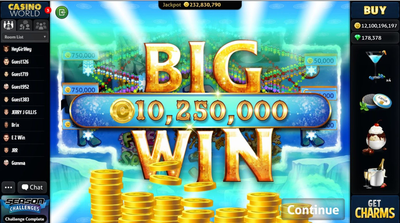 Casino World - Penguin PengWIN Slots - WildTangent Games