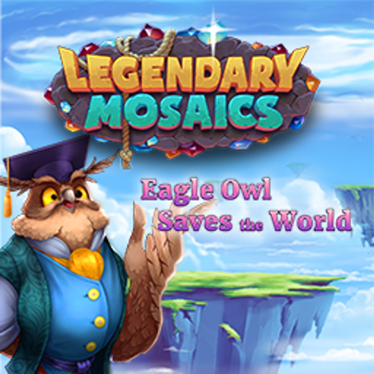 Legendary Mosaics 3: Eagle Owl Saves the World