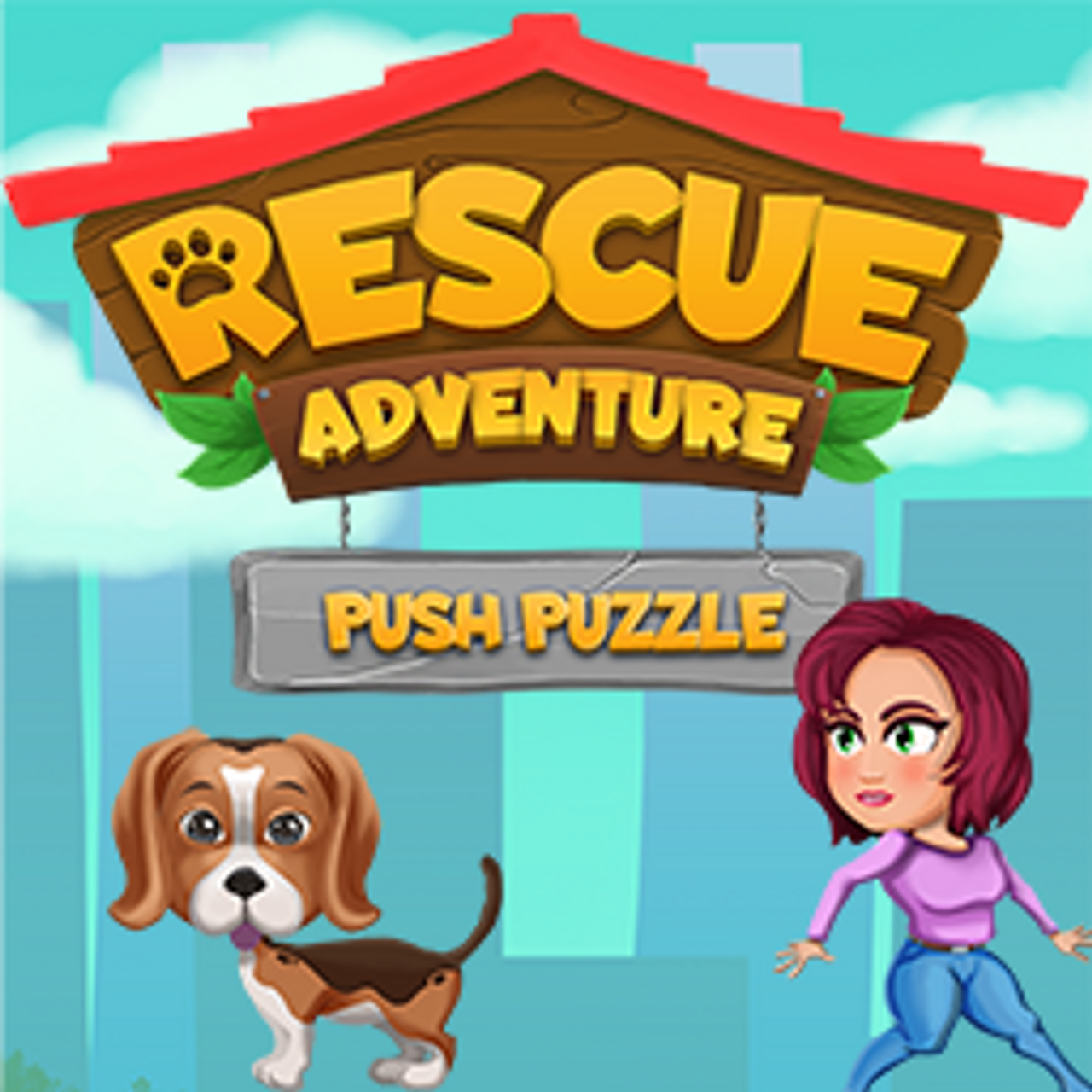 Push Puzzle - Rescue Adventure