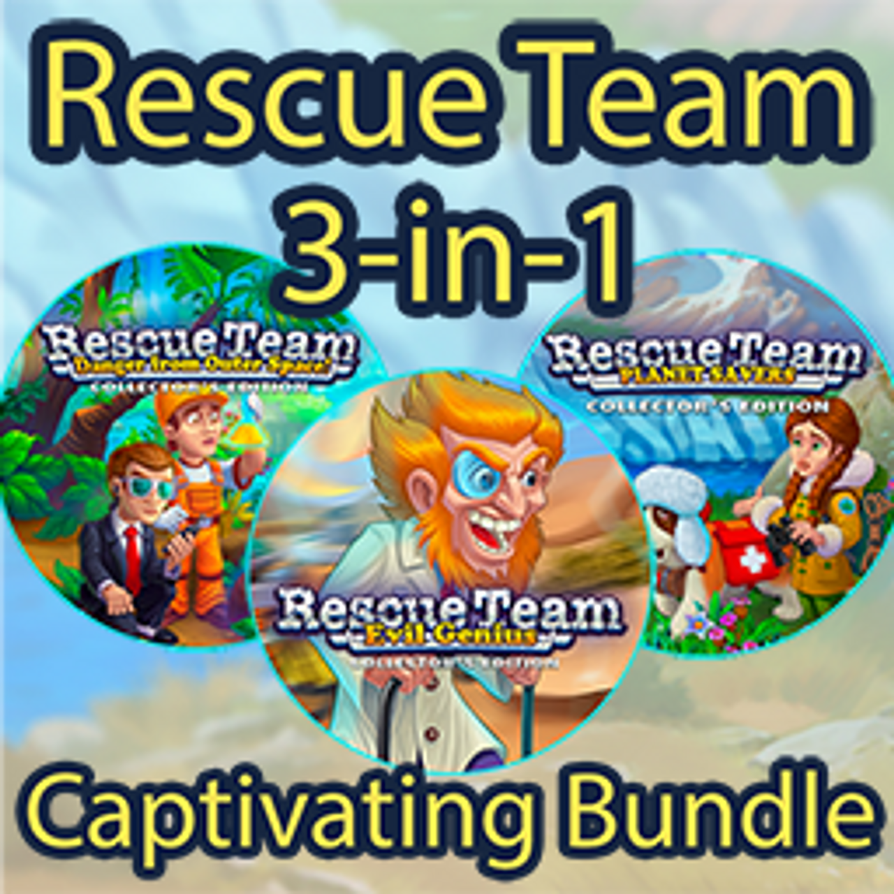 Rescue Team 3-in-1 Captivating Bundle