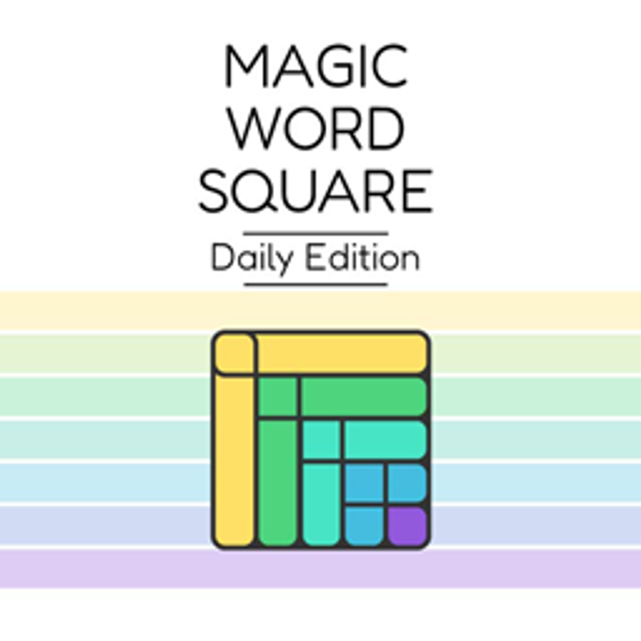 Magic Word Square - Daily Edition