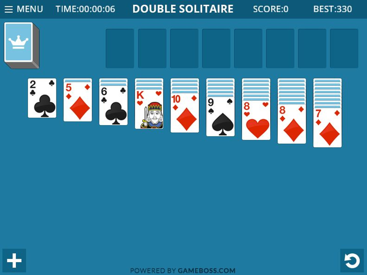 klondike double solitaire turn 3