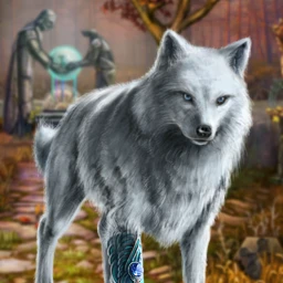 Echoes of the Past Wolf Healer