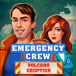 Emergency Crew Volcano Eruption