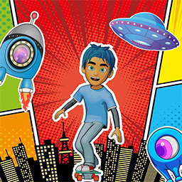 Skater Vs Aliens