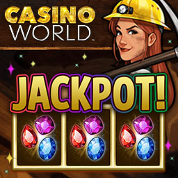Casino World - Mining Mayhem Slots
