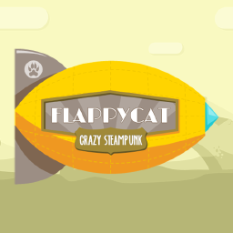 FlappyCat: Crazy Steampunk